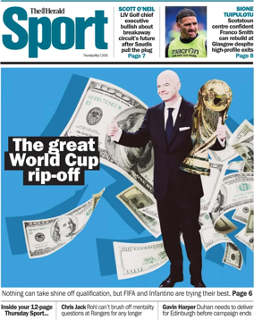 Cover of Herald Sport