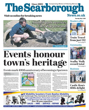 Cover of The Scarborough News