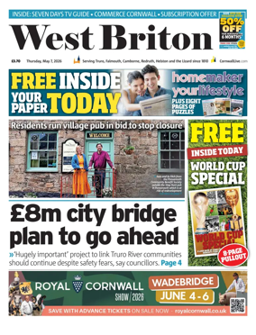 Cover of West Briton (Camborne Redruth Hayle)