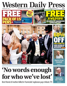Cover of Western Daily Press