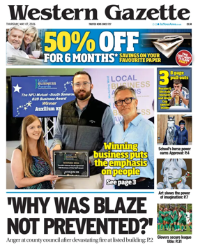 Cover of Western Gazette