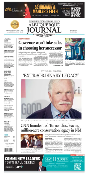Cover of Albuquerque Journal