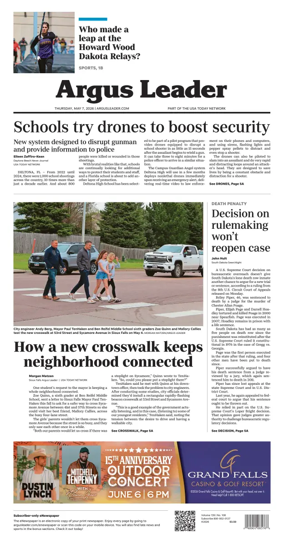 Cover of Argus Leader