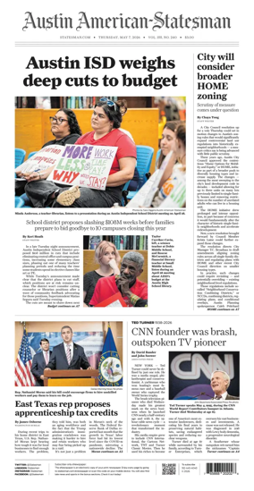 Cover of Austin American-Statesman