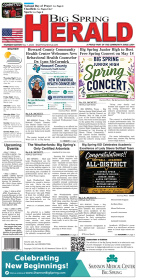 Cover of Big Spring Herald