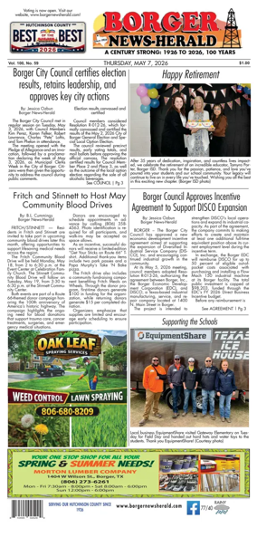Cover of Borger News-Herald