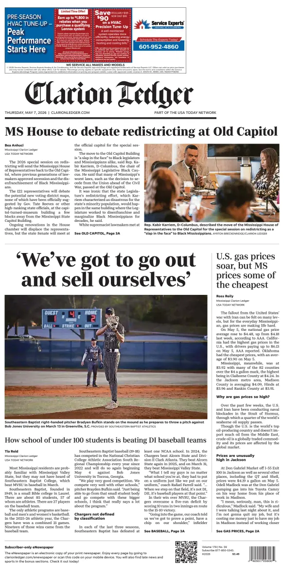 Cover of Clarion Ledger