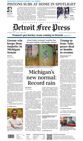 Cover of Detroit Free Press
