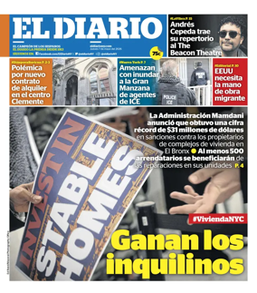 Cover of El Diario