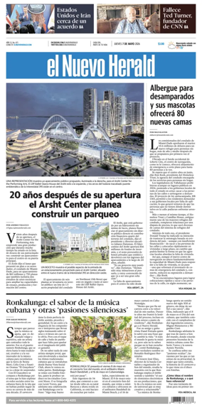 Cover of El Nuevo Herald