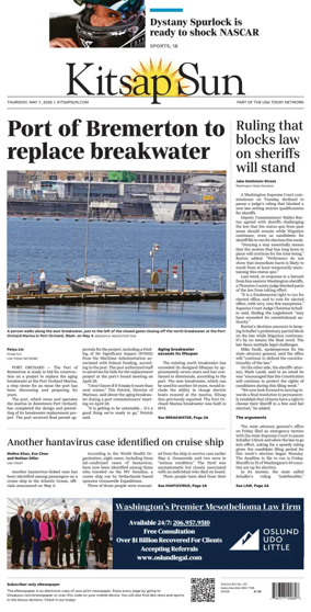 Cover of Kitsap Sun