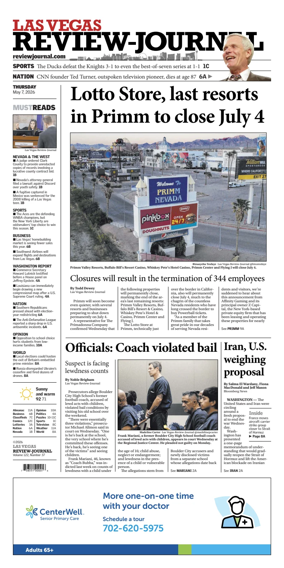 Cover of Las Vegas Review-Journal