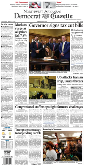Cover of Northwest Arkansas Democrat-Gazette
