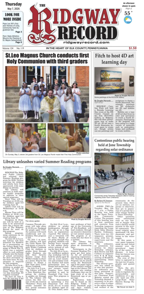 Cover of Ridgway Record