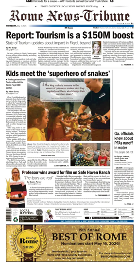 Cover of Rome News-Tribune