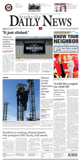 Cover of Starkville Daily News