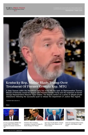 Cover of Tampa Free Press