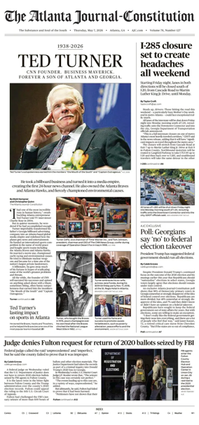 Cover of The Atlanta Journal-Constitution