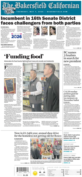 Cover of The Bakersfield Californian