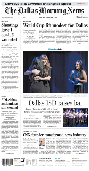Cover of The Dallas Morning News