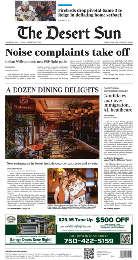 Cover of The Desert Sun