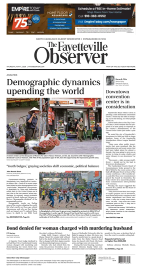 Cover of The Fayetteville Observer