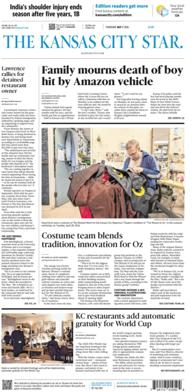 Cover of The Kansas City Star