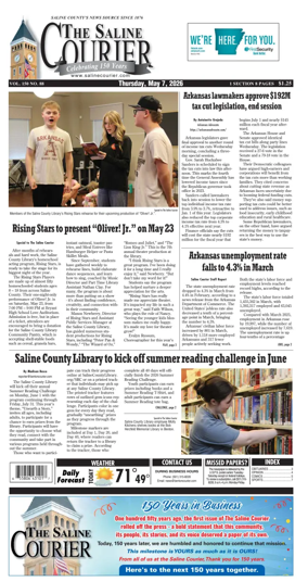 Cover of The Saline Courier