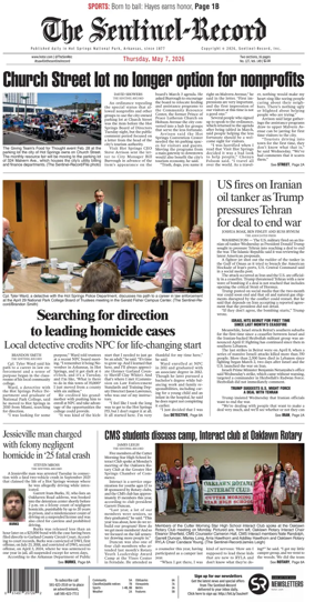 Cover of The Sentinel-Record