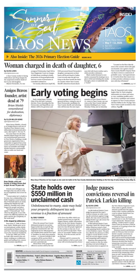Cover of The Taos News