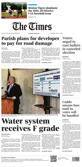 Cover of The Times (Shreveport)