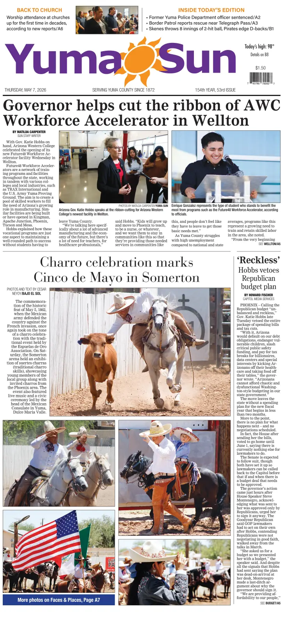 Cover of Yuma Sun