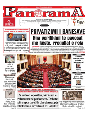 Cover of Panorama (Albania)