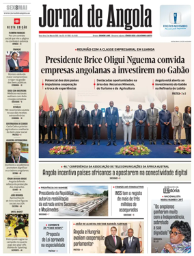 Cover of Jornal de Angola