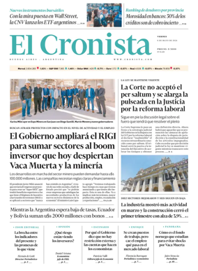 Cover of El Cronista