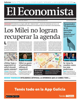 Cover of El Economista (Argentina)