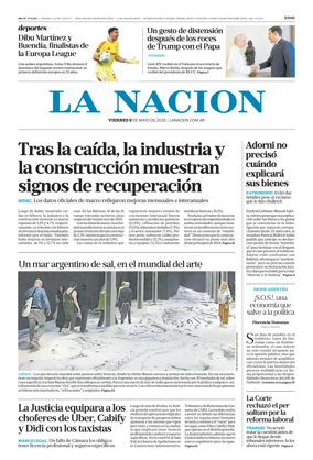 Cover of La Nacion