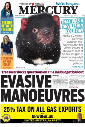 Cover of Mercury (Hobart)