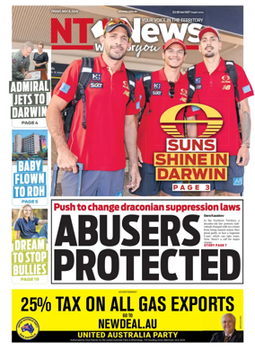 Cover of NT News