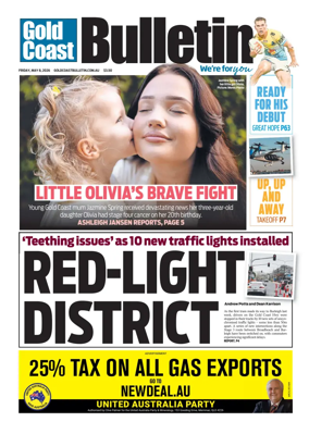 Cover of The Gold Coast Bulletin