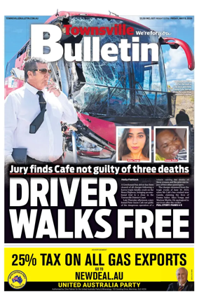 Cover of Townsville Bulletin