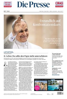 Cover of Die Presse