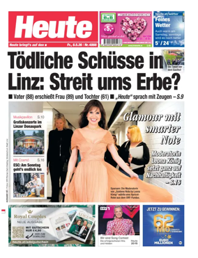 Cover of Heute - Oberosterreich Ausgabe