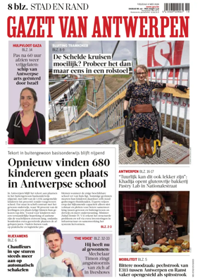 Cover of Gazet van Antwerpen Stad en Rand
