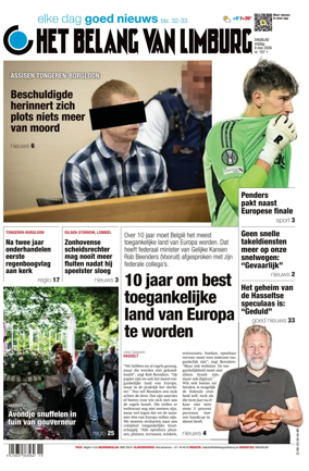 Cover of Het Belang van Limburg