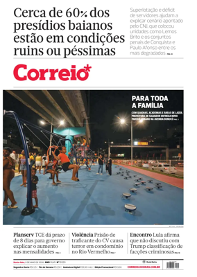 Cover of Correio da Bahia