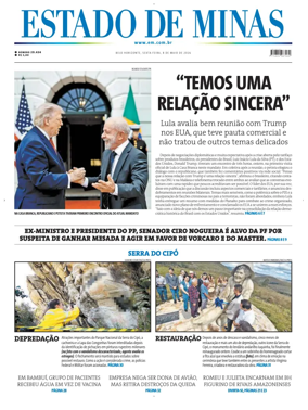 Cover of Estado de Minas (Brazil)