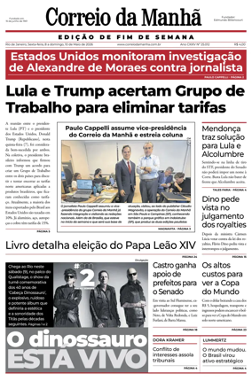 Cover of Jornal Correio da Manha