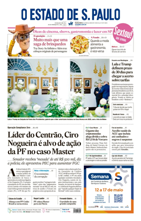 Cover of O Estado de S. Paulo