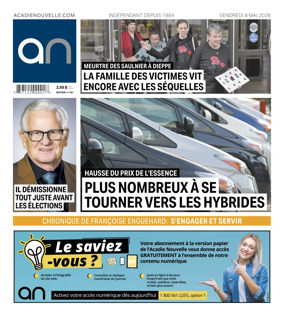 Cover of Acadie Nouvelle